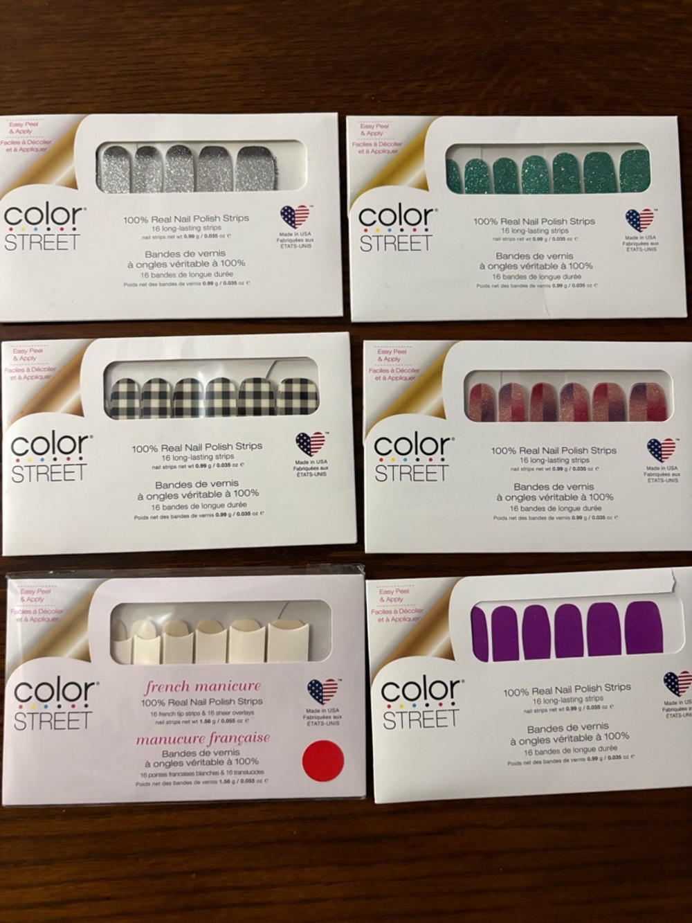 Color Street Nail Polish Strips - Multi-Color Collection